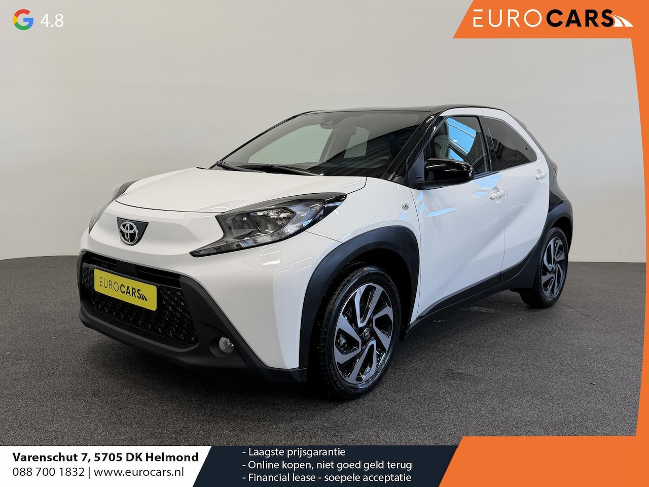 Toyota Aygo X - 1.0 VVT-i Automaat Pulse Navigatie Apple Carplay/Android Auto Camera 17" Lichtmetalen Velg - AutoWereld.nl