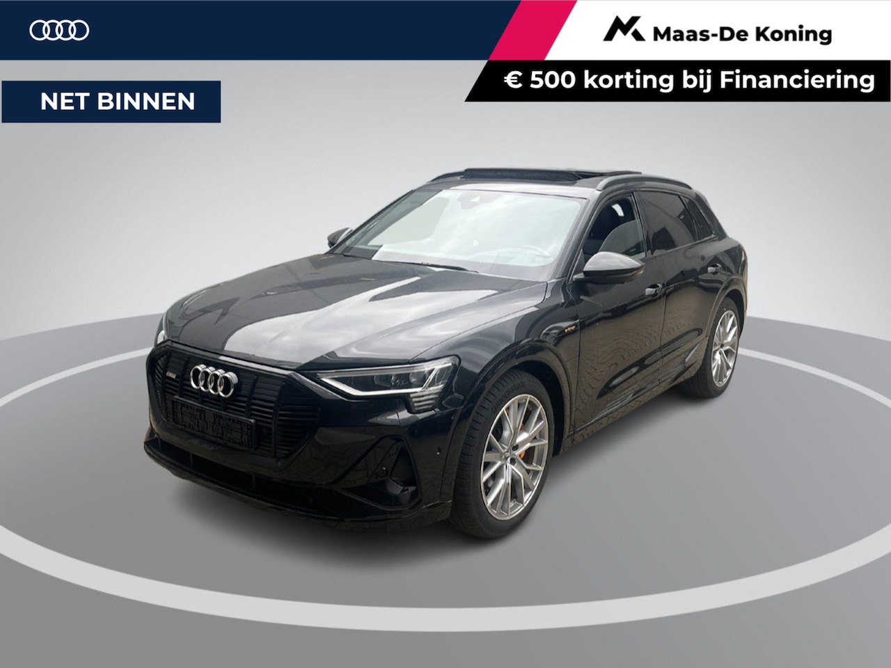 Audi e-tron - 55 quattro 408pk S edition · Panoramadak · Luchtvering · 360 Camera · Apple/Android Car Pl - AutoWereld.nl