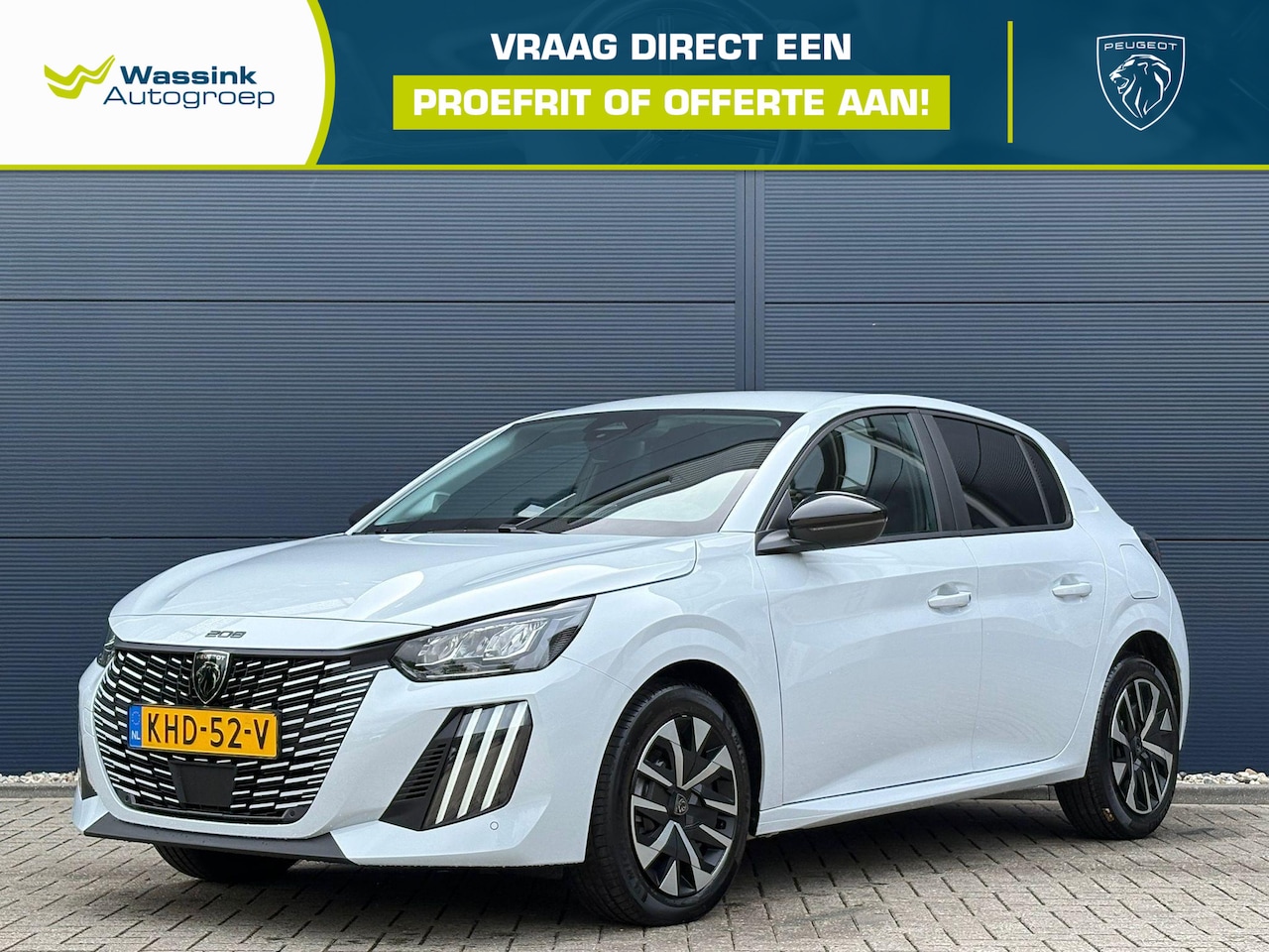 Peugeot 208 - 1.2 Hybrid 110 e-DCS6 Allure | Navigatie | Airco | Carplay/Android Auto | Cruise Control | - AutoWereld.nl