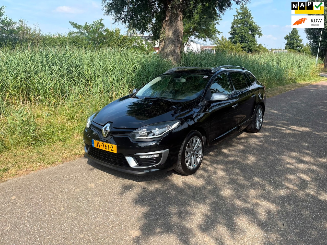 Renault Mégane Estate - 1.2 TCe GT-Line Airco Navi Cruise Pdc Trekhaak Half Leder - AutoWereld.nl