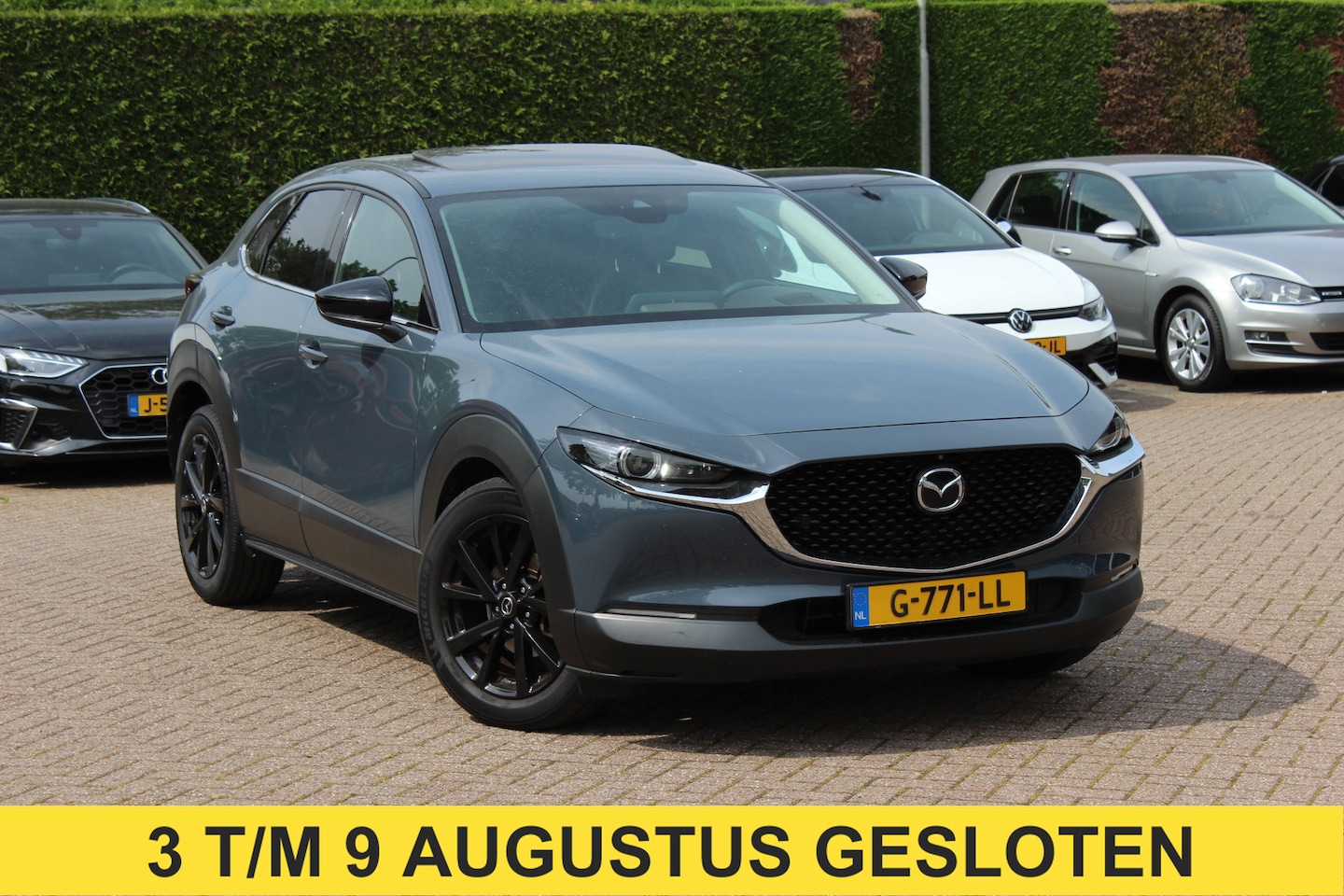 Mazda CX-30 - 2.0 e-SkyActiv-X M Hybrid Luxury / NL Auto! / Full option! / Trekhaak / Schuifdak / 360Cam - AutoWereld.nl