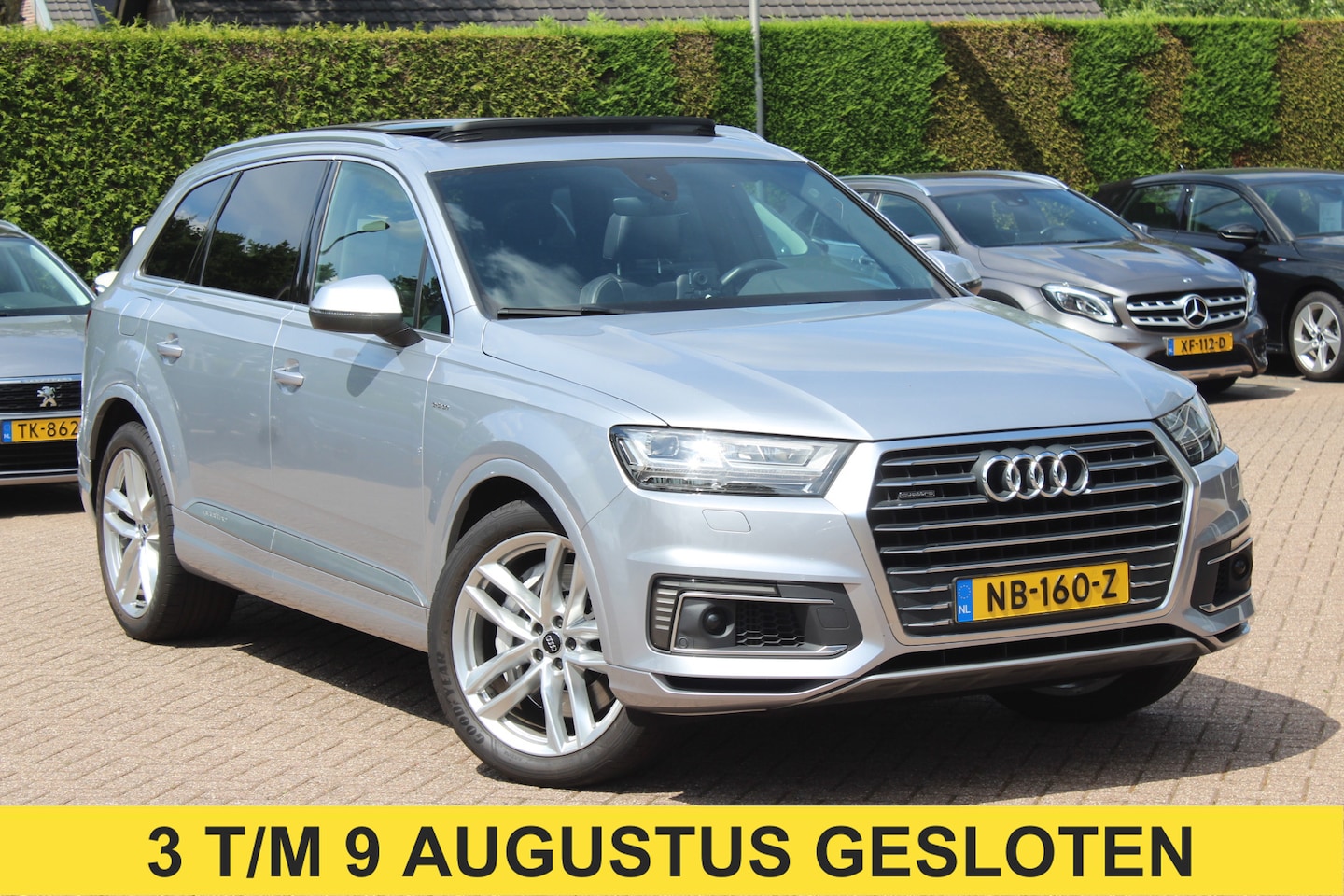 Audi Q7 - 3.0 TDI e-tron quattro Sport / Trekhaak / Panoramadak / Camera / 21'' / Luchtvering / Lede - AutoWereld.nl