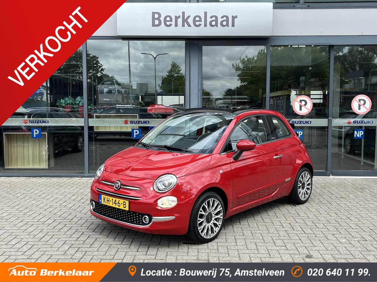 Fiat 500 C - 0.9 TwinAir Turbo Lounge Automaat | Navigatie | Climate Controle | Bluetooth | NL-Auto | - AutoWereld.nl