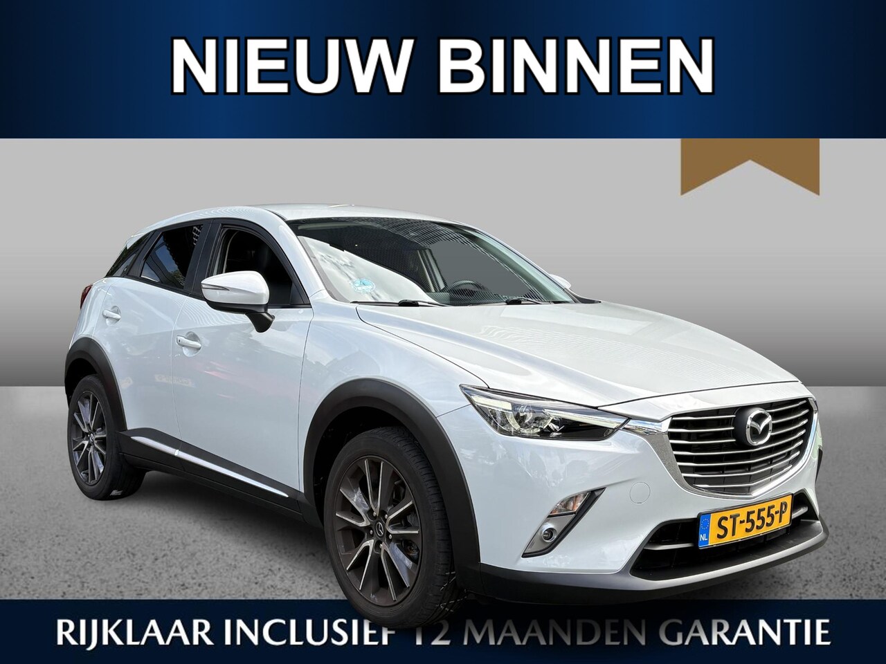 Mazda CX-3 - 2.0 SkyActiv-G 120 SkyLease GT Dealer onderhouden| Trekhaak| Cruise Control| Keyless| HUD| - AutoWereld.nl
