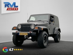 Jeep Wrangler - 4.0i Hardtop TJ Automaat Airco Apple Car play Matte zwarte Wrap