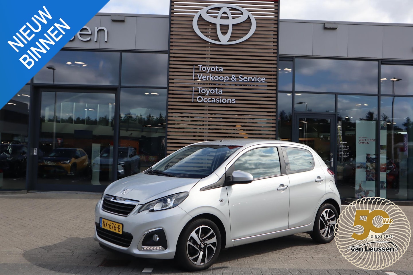 Peugeot 108 - ALLURE 5-DEURS AUTOMAAT 1e EIGENAAR CAMERA CLIMA LM-VELGEN LED-DAGRIJ ZEER NETJES LAGE-KMS - AutoWereld.nl