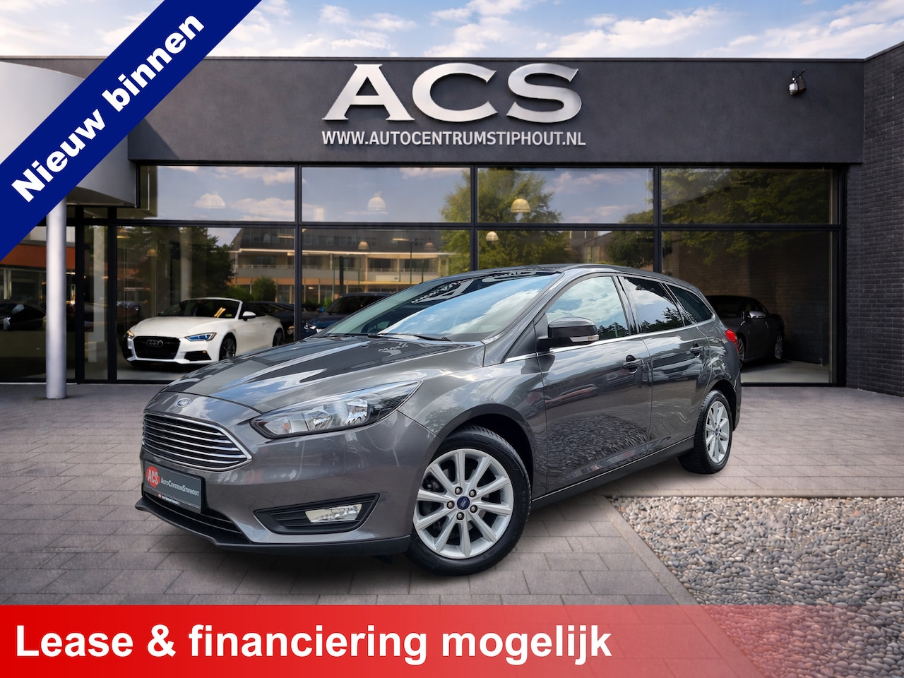 Ford Focus Wagon - 1.0i Titanium Automaat | Distributie nieuw | Dealeronderhouden | Topstaat! - AutoWereld.nl