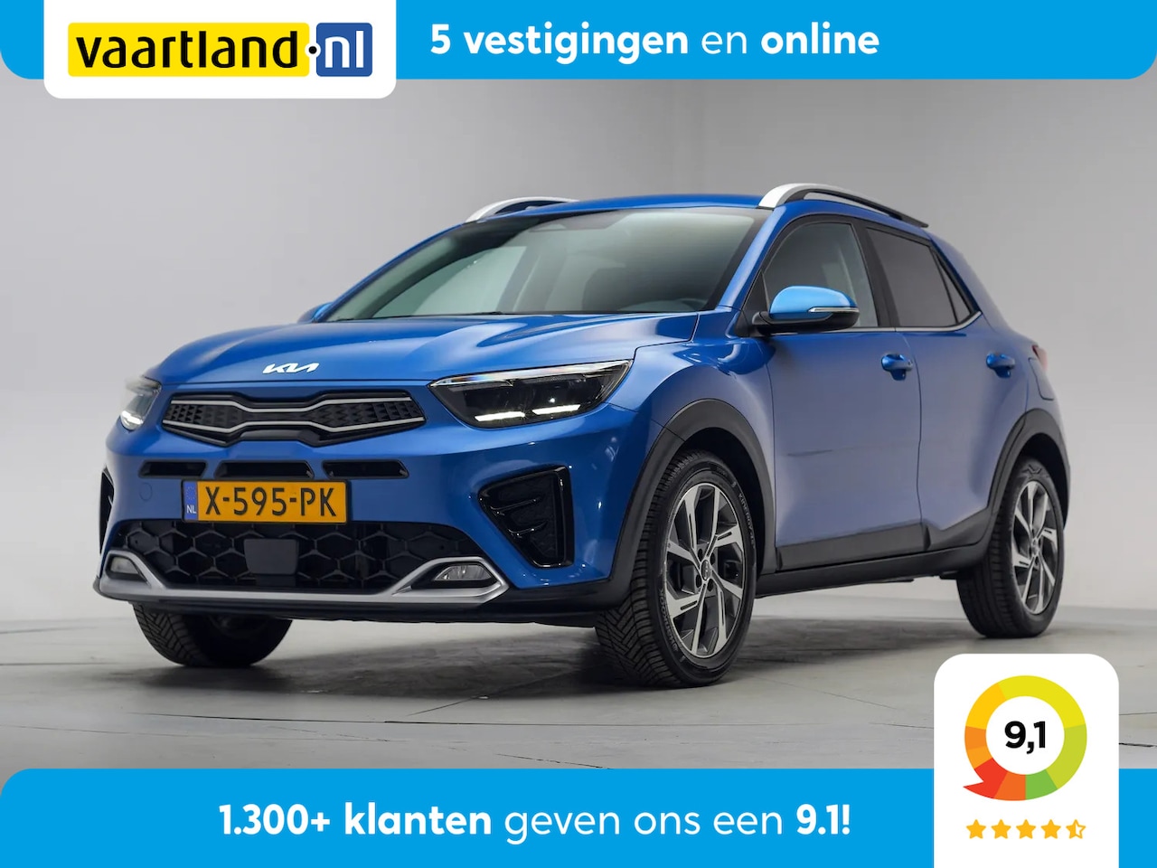 Kia Stonic - 1.0 T-GDi MHEV GT-Line [ Adapt.cruise Navi Apple/Android Half - Leder Stoelverwarming] - AutoWereld.nl