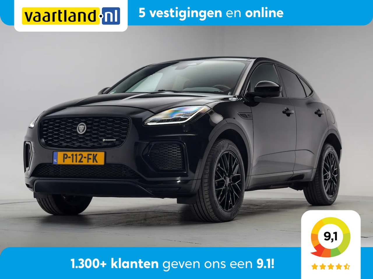 Jaguar E-Pace - P300e PHEV 1.5 R-Dynamic SE [ Panorama Leder Navi Apple/Android Camera ] - AutoWereld.nl