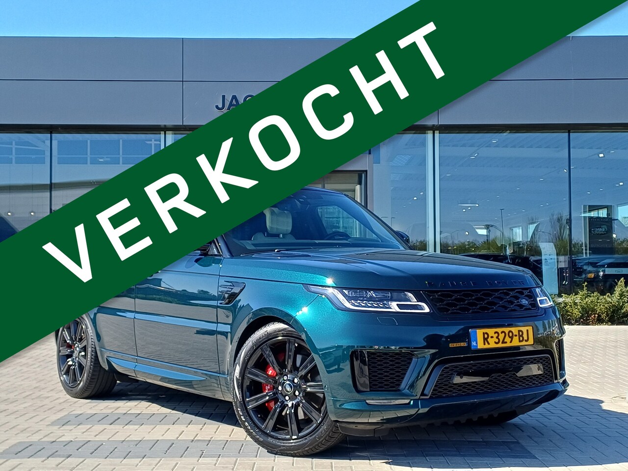Land Rover Range Rover Sport - P400e 404pk AWD HSE Dynamic | NL Auto | British Racing Green | Ivory leder | Adaptive Crui - AutoWereld.nl
