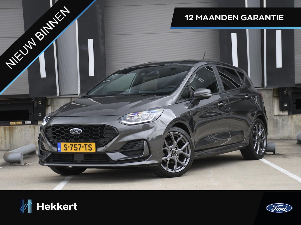 Ford Fiesta - ST-Line X 1.0 EcoBoost Hybrid 125pk B&O | 17''LM | WINTER-PACK | CAMERA | CRUISE.C | NAVI - AutoWereld.nl