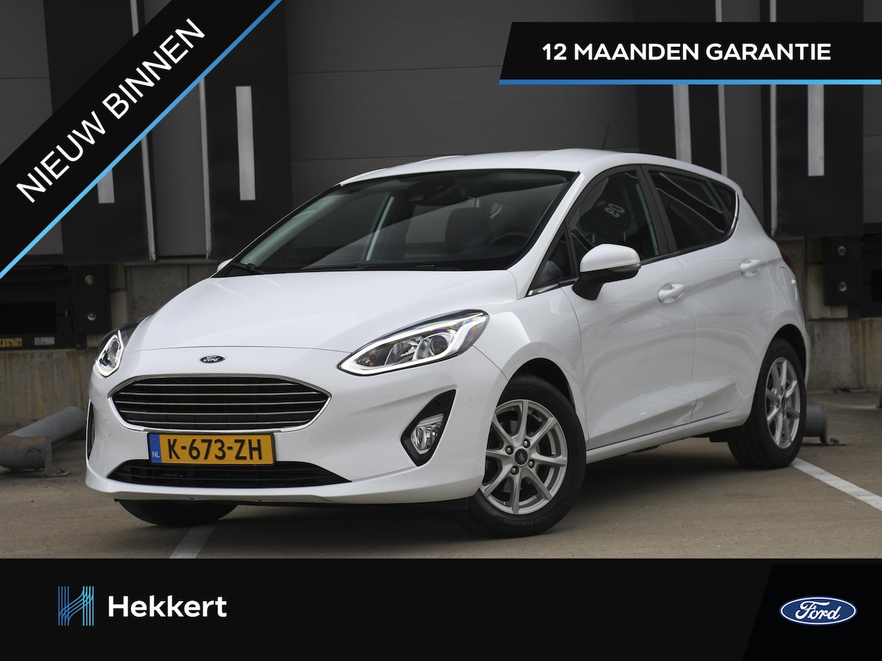 Ford Fiesta - Titanium X 1.0 EcoBoost Hybrid 125pk PDC ACHTER | NAVI | 15''LM | DAB | B&O | KEYLESS | AP - AutoWereld.nl