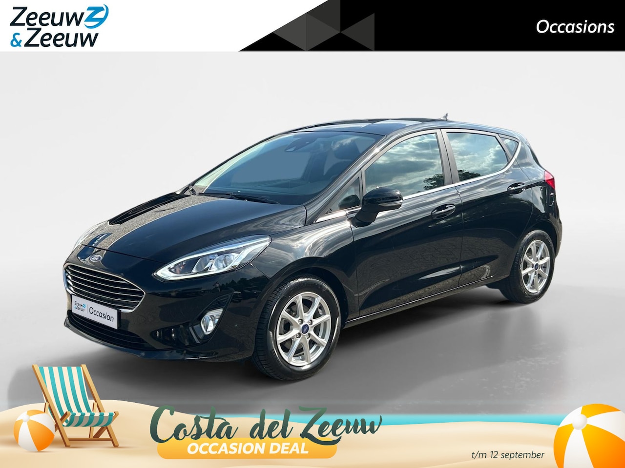 Ford Fiesta - 1.0 EcoBoost Titanium | Navi | Airco | PDC - AutoWereld.nl