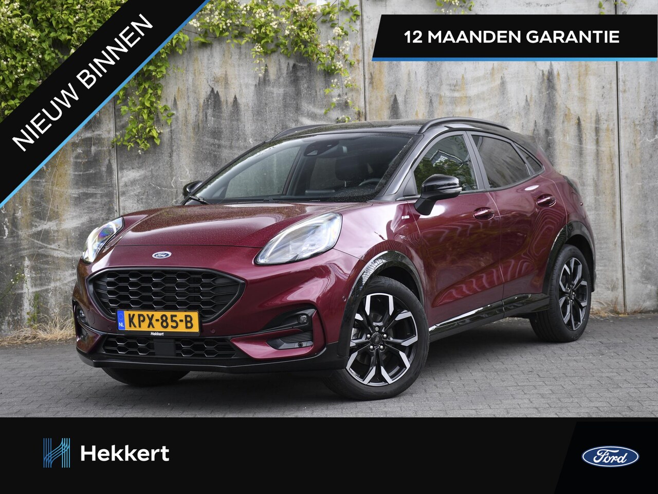 Ford Puma - ST-Line X Vived Ruby Edition 1.0 Ecoboost 125pk B&O | ADAPT. CC | CAMERA | DODE HOEK | 18' - AutoWereld.nl