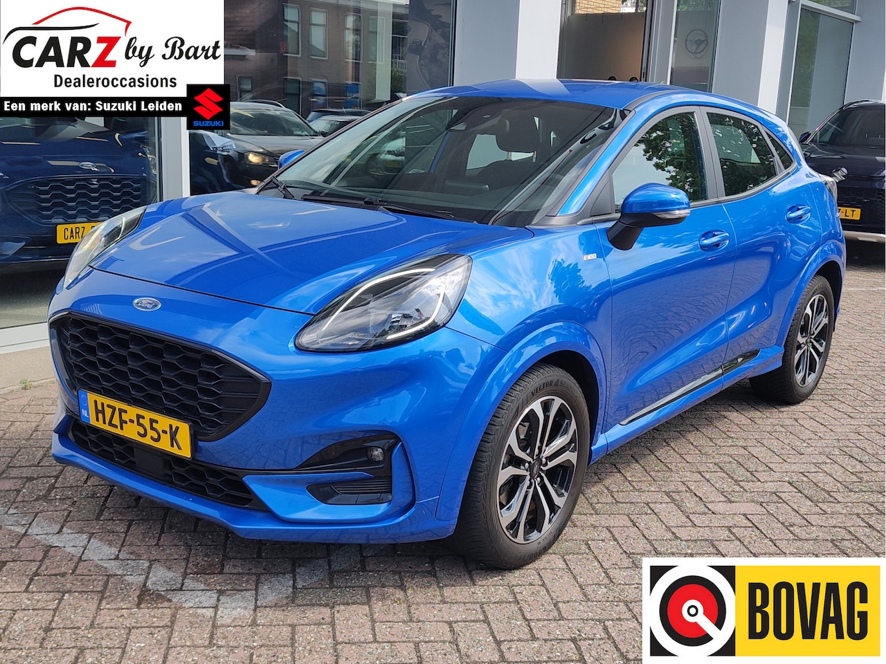 Ford Puma - 1.0 ECOBOOST HYBRID ST-LINE Airco | Stoelverwarming | Navi - AutoWereld.nl