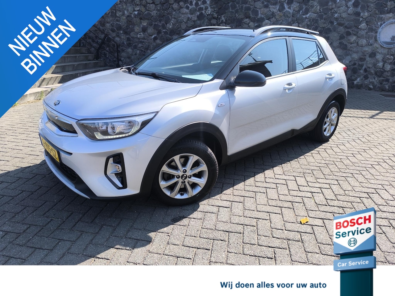 Kia Stonic - 1.0 T-GDi MHEV DynamicPlusLine android & carplay, adaptieve cruise, Navi, Camera, Climate - AutoWereld.nl