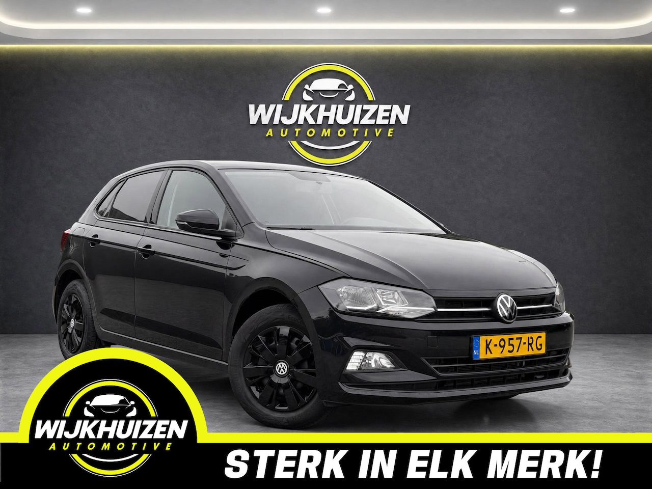 Volkswagen Polo - 1.0 TSI Black Edition Automaat NL Auto met Navigatie !!! Cruise !!! Nap !!! - AutoWereld.nl