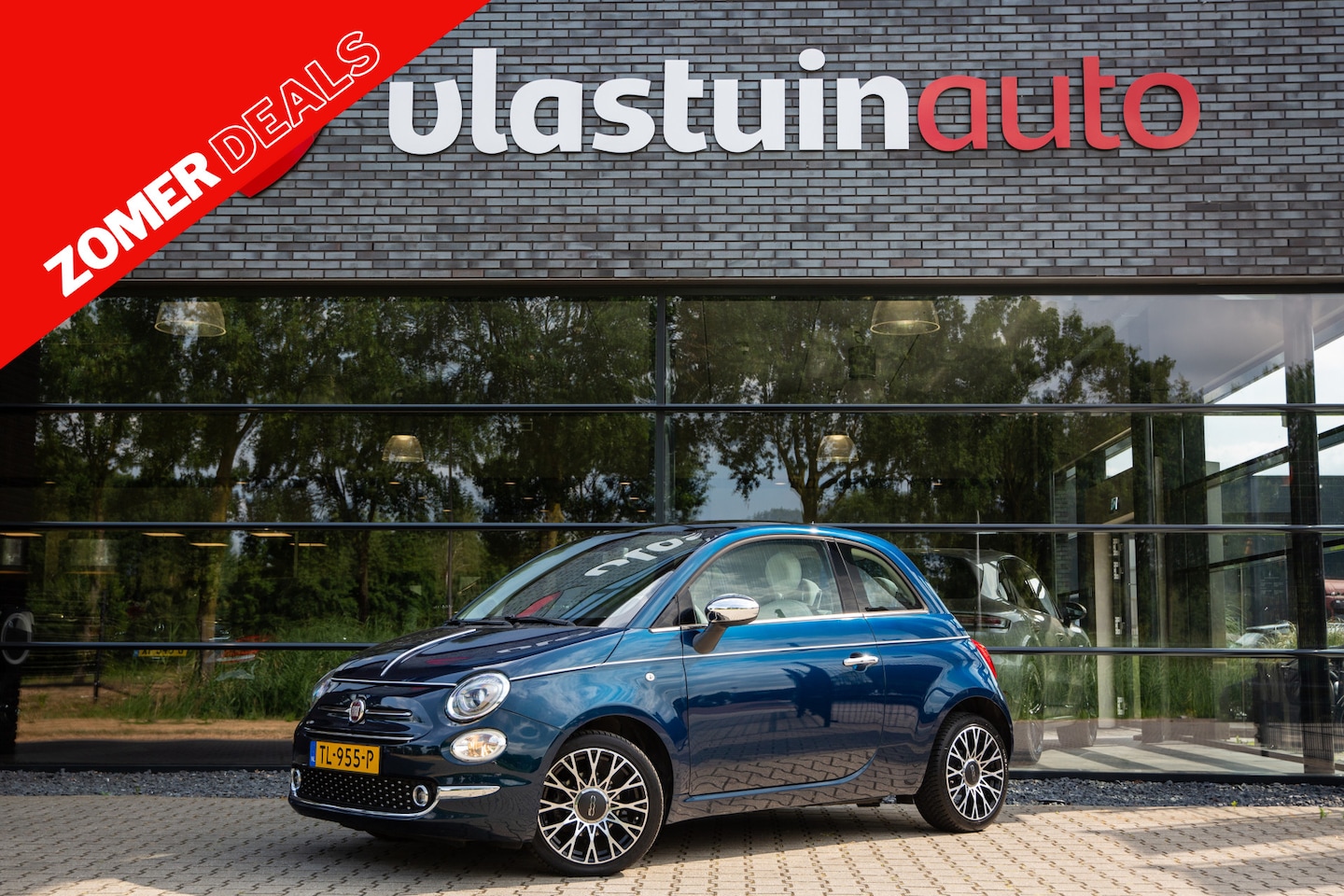 Fiat 500 - 0.9 TwinAir Turbo Collezione 0.9 TwinAir Turbo Collezione , Panoramadak, Navigatie, Cruise control, - AutoWereld.nl