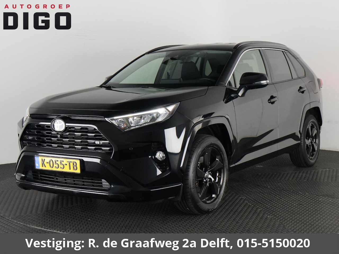 Toyota RAV4 - 2.0 VVT-iE Black Luxury | 360° Camera | Trekhaak | Dodehoek detectie | 1500 KG trekgewicht - AutoWereld.nl