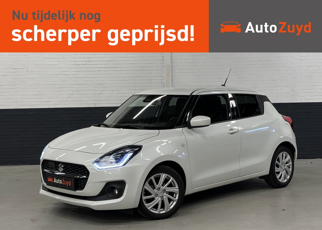Suzuki Swift - 1.2 Style Smart Hybrid Automaat / Airco / Navi / Adaptive Cruise - AutoWereld.nl