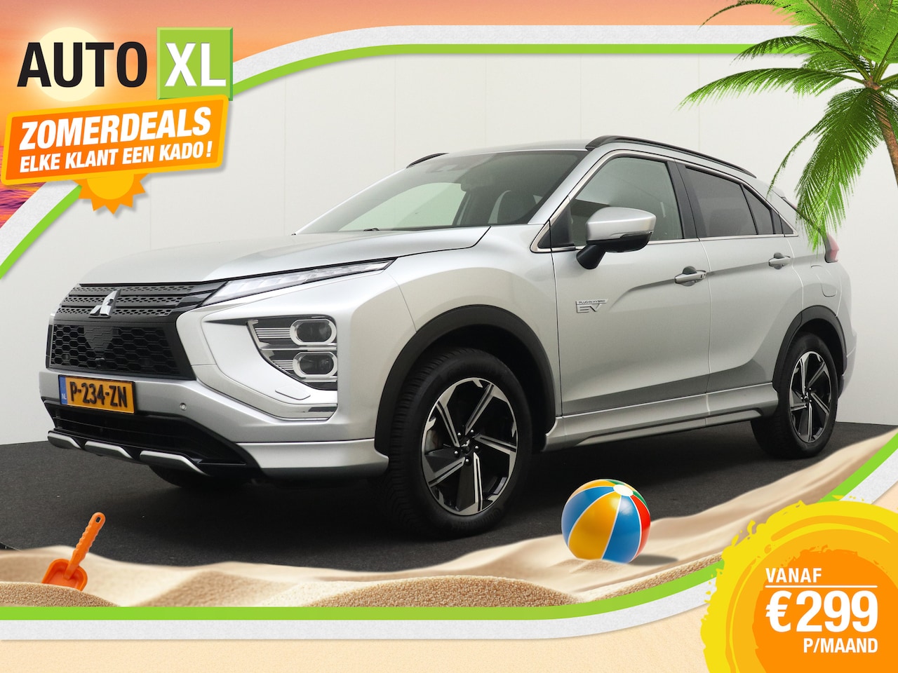 Mitsubishi Eclipse Cross - 2.4 PHEV Executive Trekhaak 360*Camera Dodehoek - AutoWereld.nl
