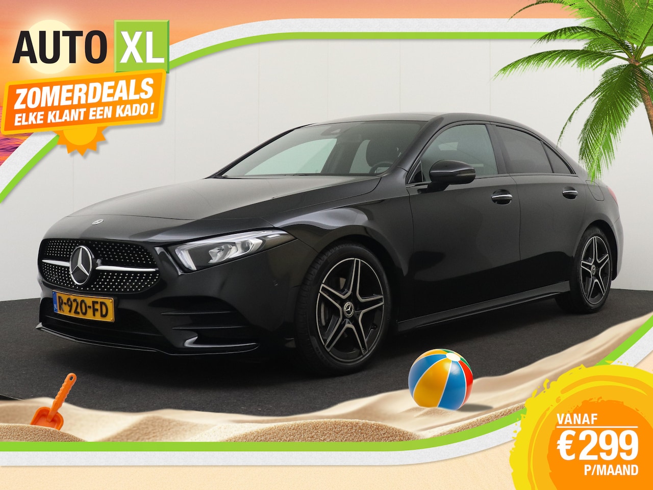 Mercedes-Benz A-klasse - 180 AMG Night-Pack Pano-Dak 18'LMV Carplay Sfeerverlichting - AutoWereld.nl