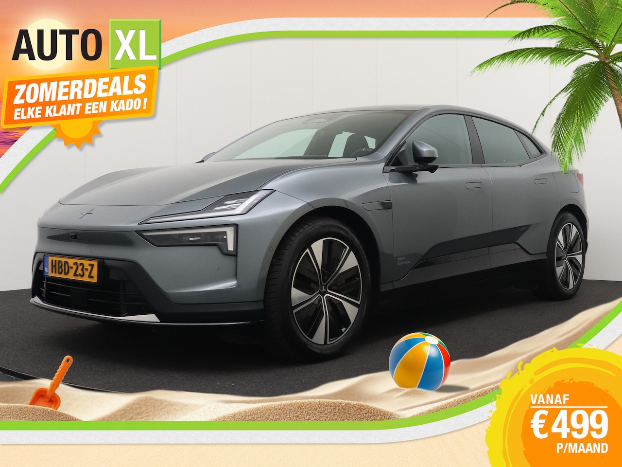 Polestar 4 - Long Range 100 kWh Warmtepomp Pano-dak Head-Up Display 20'LMV - AutoWereld.nl