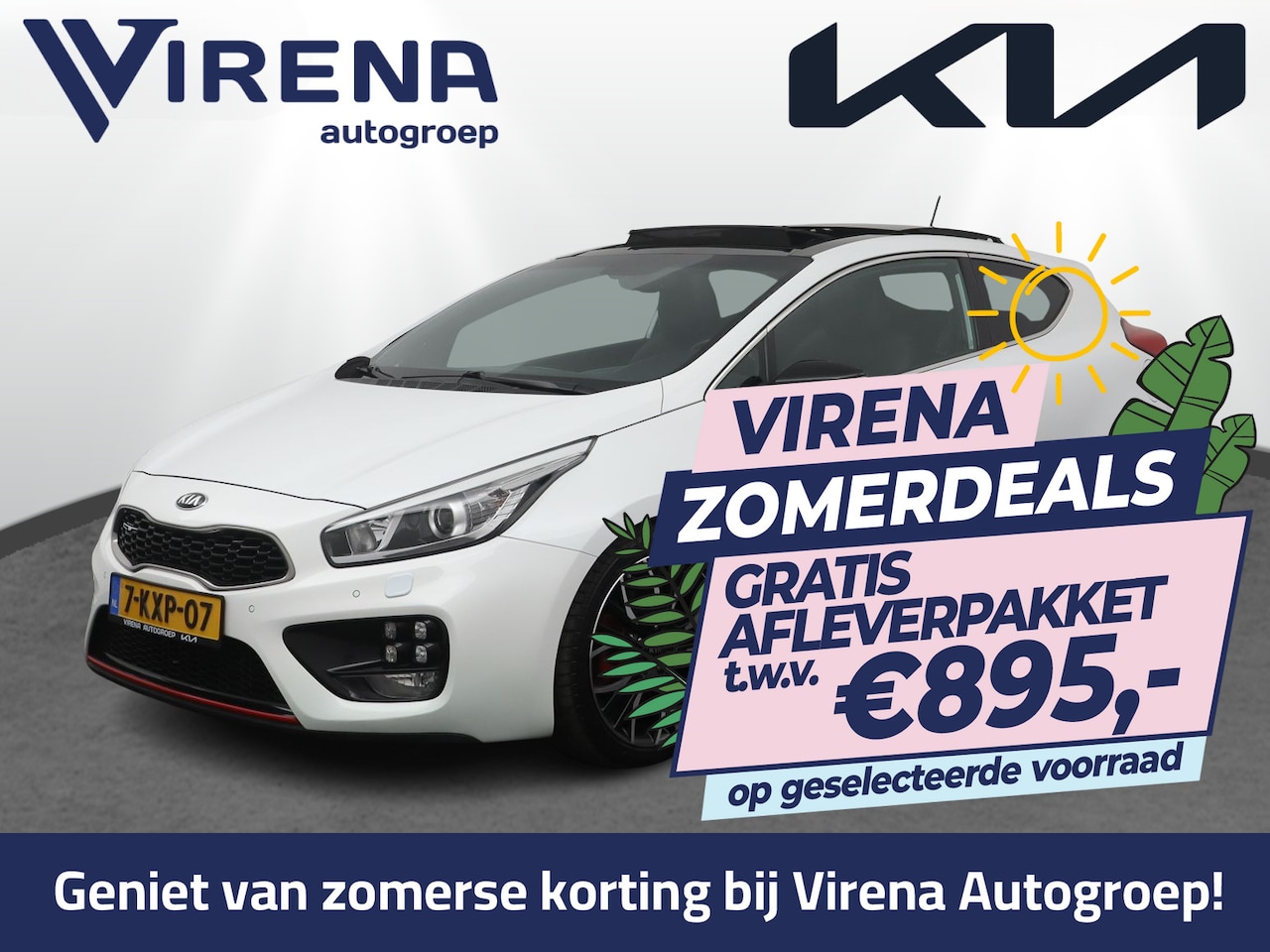 Kia Pro cee'd - pro_ceed 1.6 GT First Edition - 204 PK - Schuif-/kanteldak - Stoel-/stuurverwarming - Navi - AutoWereld.nl