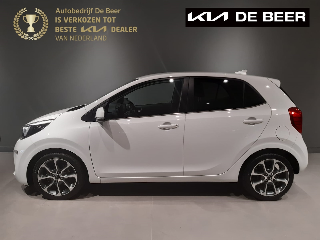 Kia Picanto - 1.0 MPi 67pk 4-zits Design Edition Leer/ Navi/ Clima - AutoWereld.nl
