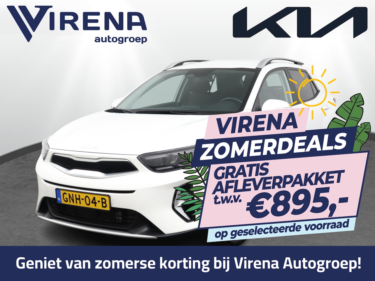 Kia Stonic - 1.0 T-GDi MHEV DynamicPlusLine Apple Carplay/Android Auto - Cruise Control - Climate Contr - AutoWereld.nl