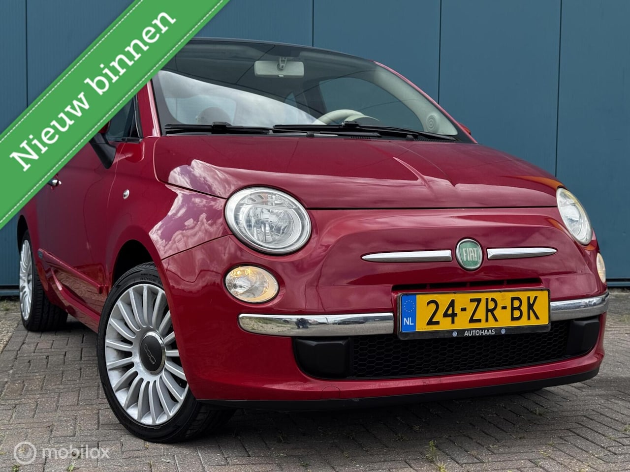 Fiat 500 - 1.2 Lounge Airco Panoramadak APK 22-06-2027 - AutoWereld.nl