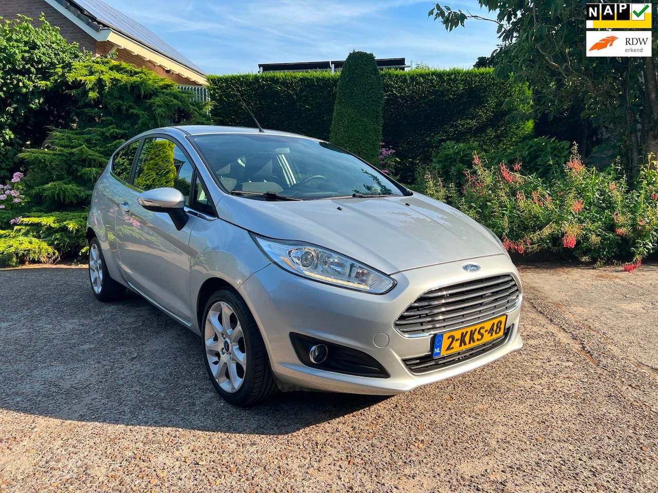 Ford Fiesta - 1.0 Titanium 1.0 Titanium, Airco, LM, Dealer onderhouden! - AutoWereld.nl