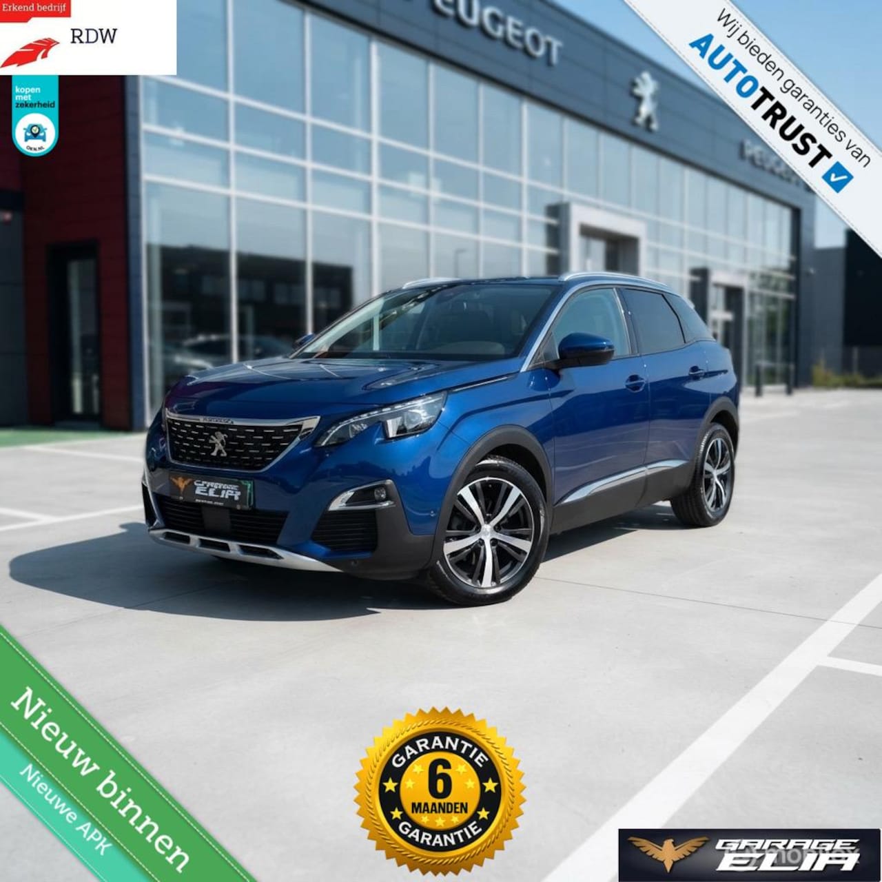 Peugeot 3008 - Aut.| LED | Navi | PDC | 64900 KM |6M Garantie - AutoWereld.nl