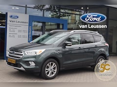 Ford Kuga - 1.5 TITANIUM 150PK LEDER PANODAK CAMERA SONY-AUDIO TREKHAAK APPLE/ANDROID WINTERPACK KEYLE
