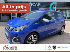 Peugeot 108 - 1.0 e-VTi 72 pk Allure 5 deurs Navigatie via Apple Carplay of Android Auto