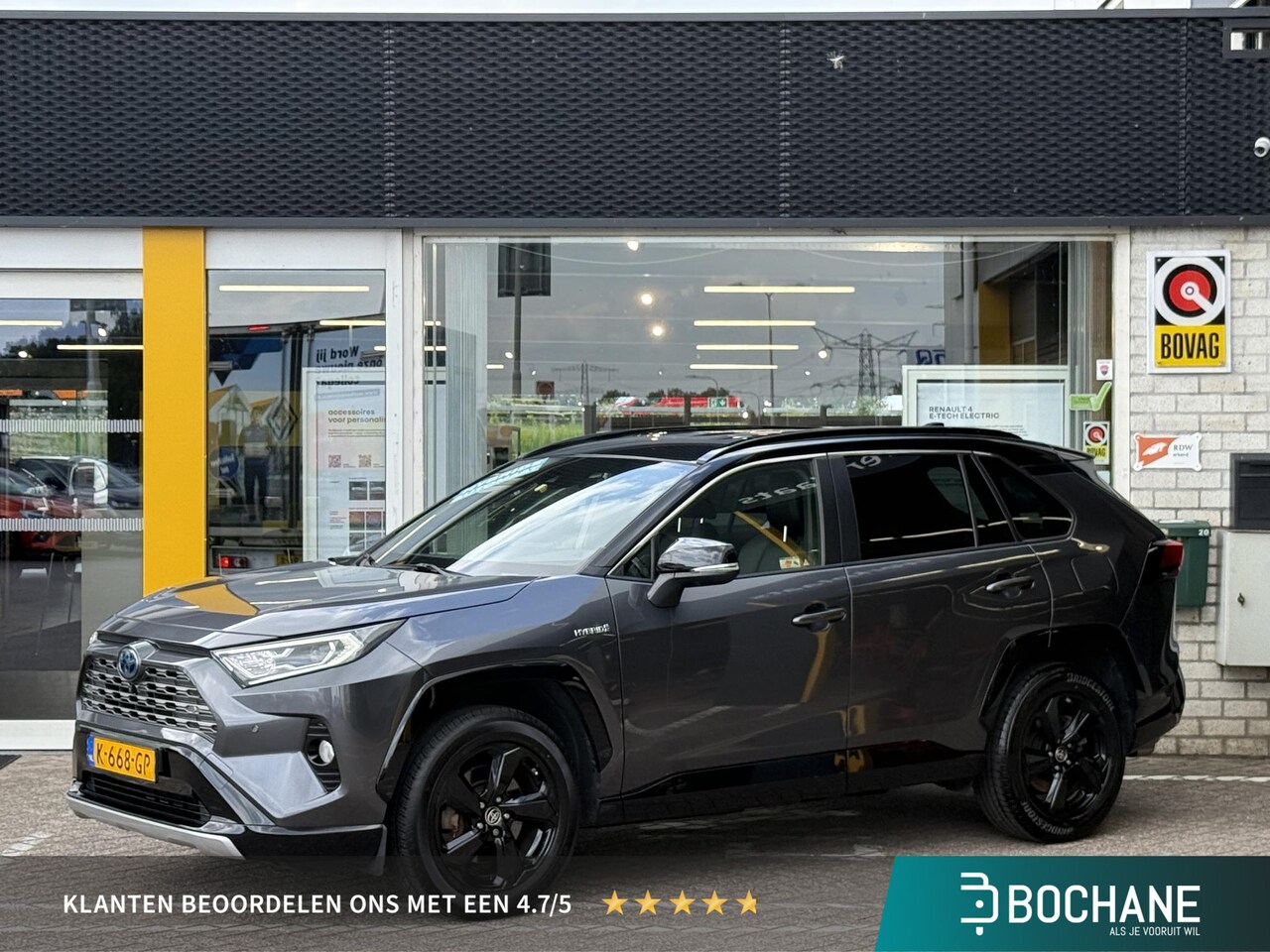 Toyota RAV4 - 2.5 Hybrid AWD Bi-Tone | Trekhaak | 360 graden camera | Stoelverwarming | Cruise adaptief - AutoWereld.nl