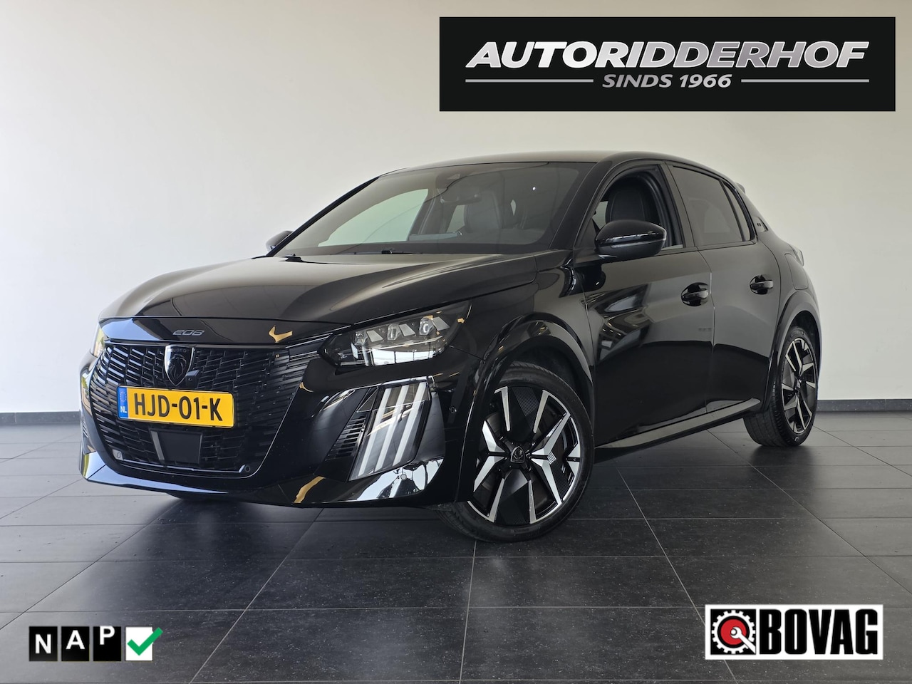 Peugeot 208 - 1.2 Hybrid 145 e-DCS6 GT | Apple Carplay & Android Auto | 360° Camera | Adaptive Cruise Co - AutoWereld.nl