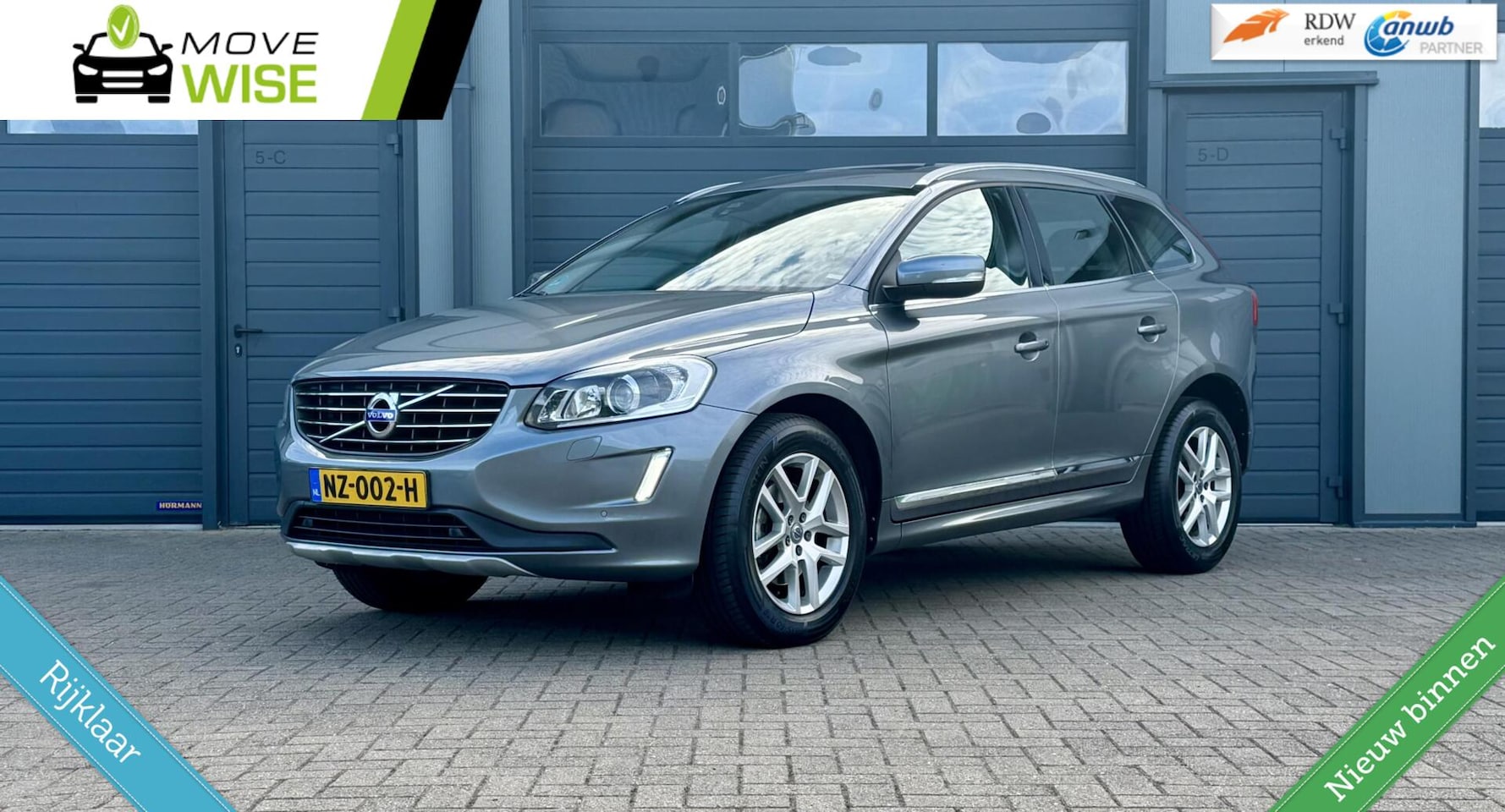 Volvo XC60 - 2.0 T5 FWD 245pk Polar+ | Automaat | Trekhaak | TOP STAAT ! | Zeer Compleet | Rijklaar | - AutoWereld.nl