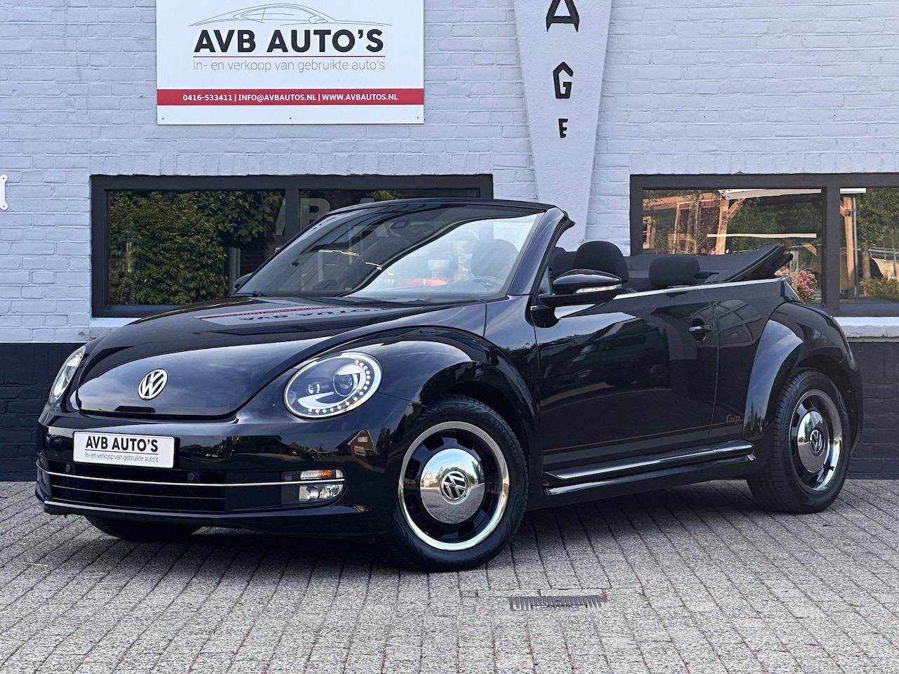 Volkswagen Beetle Cabriolet - 1.2 TSI Cup Clima PDC Navi Cruise - AutoWereld.nl