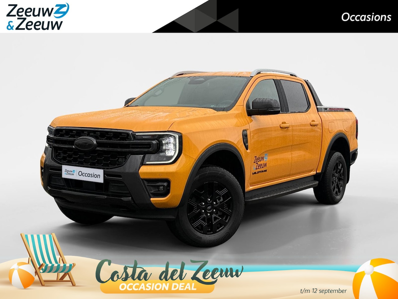 Ford Ranger - Wildtrak 2.3 PHEV 279pk 10-traps automaat | Handbediende rollertop | Trekhaak | Navigatie - AutoWereld.nl