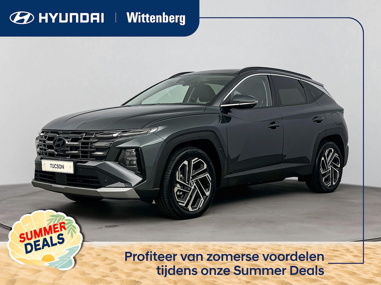 Hyundai Tucson - 1.6 T-GDI PHEV Premium Sky 288pk | Nieuw | Snel leverbaar! | Panoramadak | Leer | - AutoWereld.nl