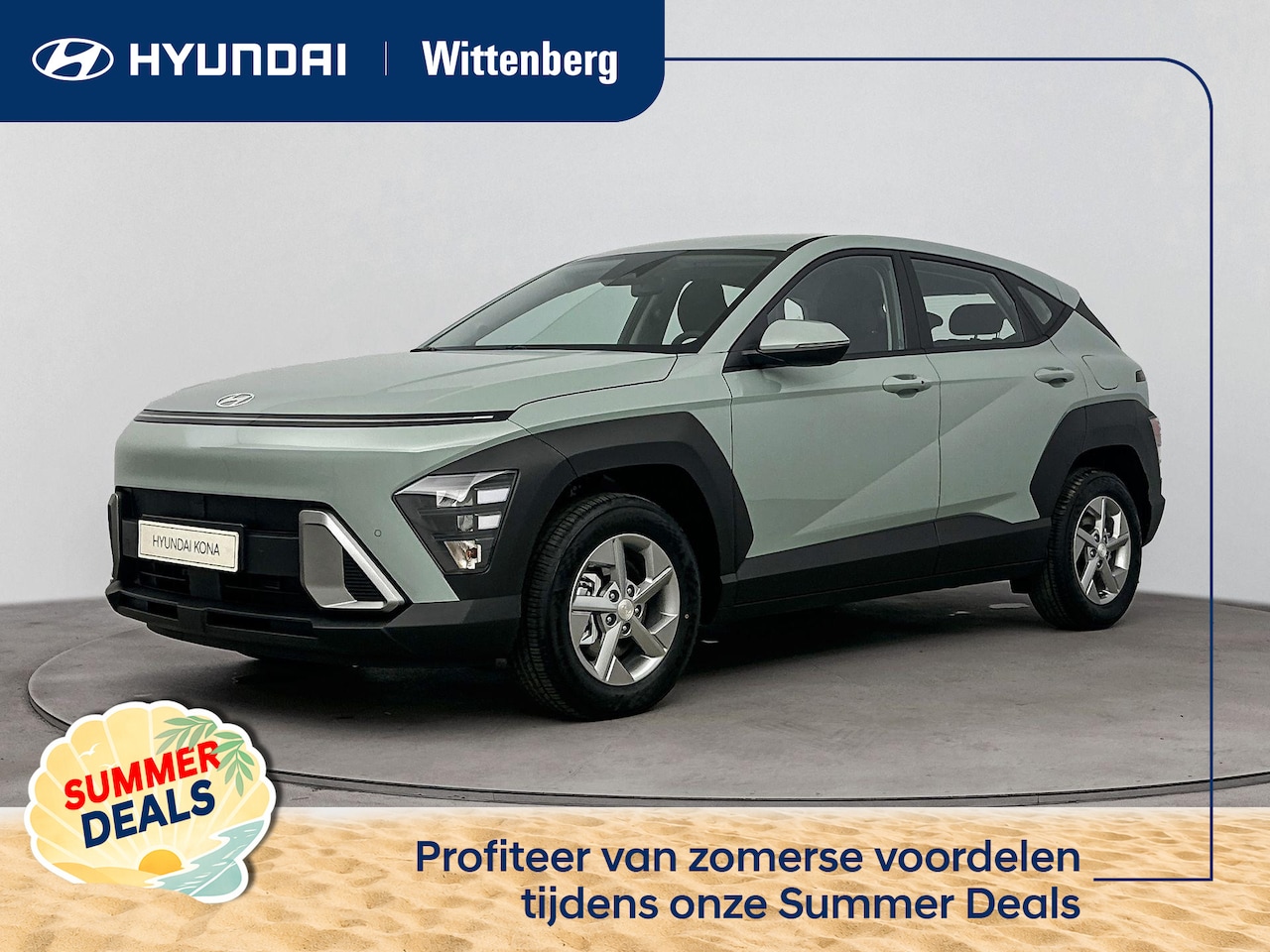 Hyundai Kona - 1.6 GDI HEV E-Motion | Airco (automatisch) | Apple Carplay/ Android Auto | lichtmetalen ve - AutoWereld.nl
