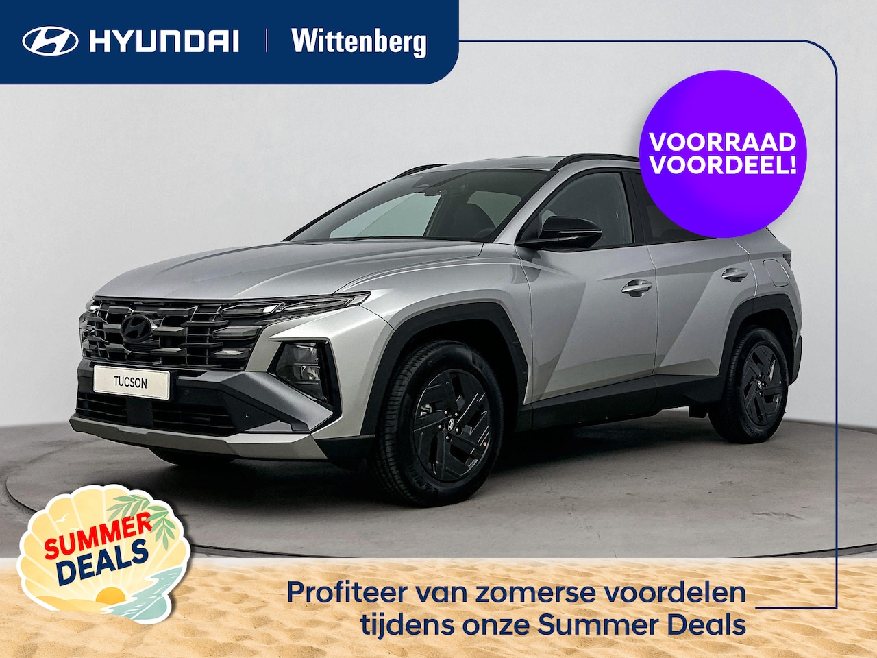 Hyundai Tucson - 1.6 T-GDI PHEV Pure Edition 288pk | Nieuw | Direct leverbaar! | Stoel + stuurverwarming | - AutoWereld.nl