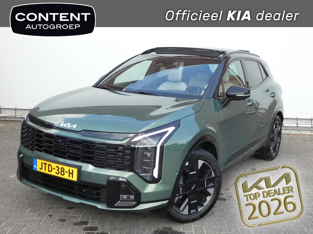 Kia Sportage - 1.6 T-GDi 288pk Plug-in Hybrid AT6 GT-PlusLine - AutoWereld.nl