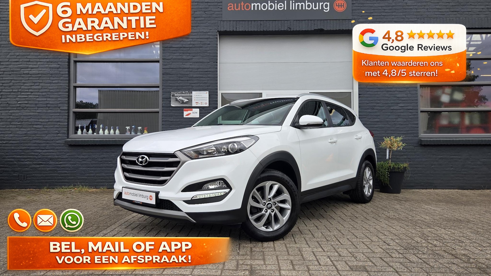 Hyundai Tucson - 1.6 GDi BlueAdvantage | NAVIGATIE | WINTERPAKKET | 1e EIGENAAR | VOLLEDIGE ONDERHOUDSHISTO - AutoWereld.nl