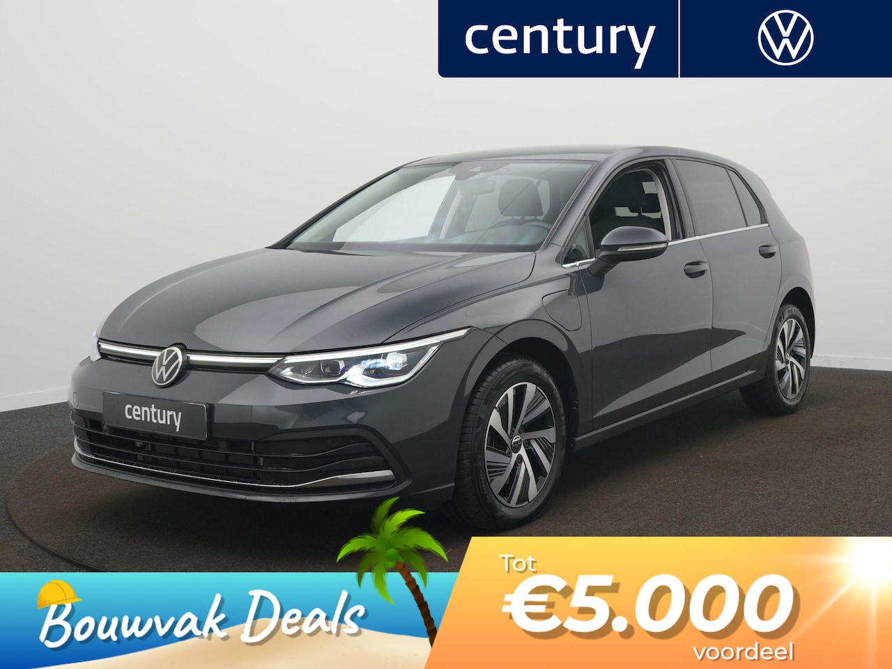 Volkswagen Golf - 1.4 eHybdrid Style Adaptive cruise / Navi / Parkeersensoren / Sfeerverlichting - AutoWereld.nl