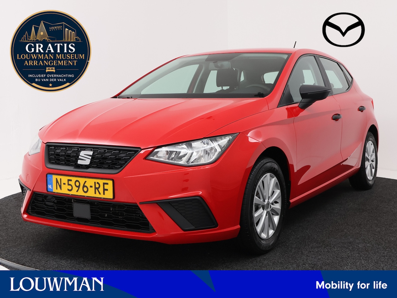 SEAT Ibiza - 1.0 MPI Reference | 1e Eigenaar | Cruise Control | Lichtmetalen Velgen | Gratis-museum-arr - AutoWereld.nl