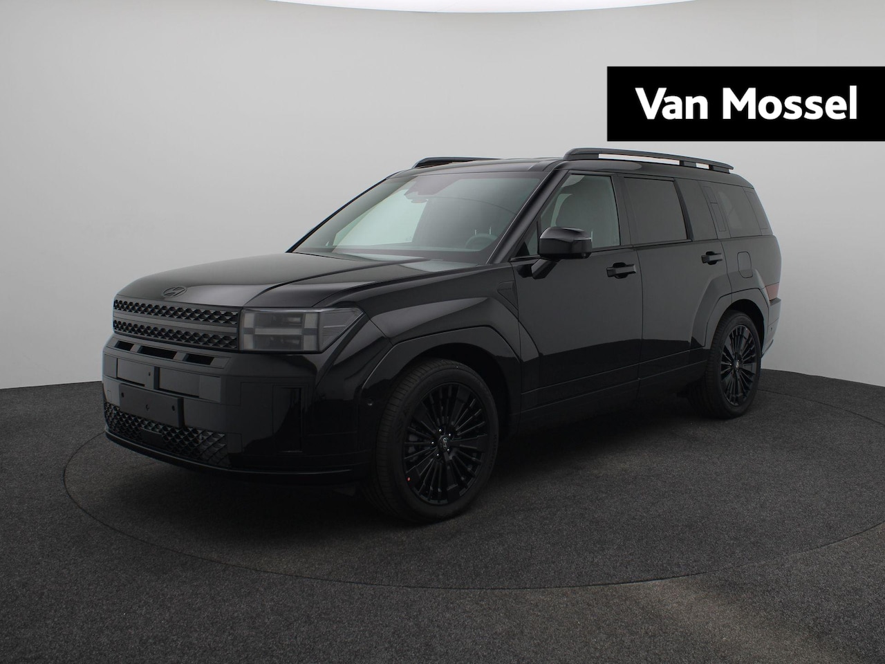 Hyundai Santa Fe - 1.6 T-GDI PHEV Black Line 4WD 7p | Lederen Bekleding | Apple Carplay/Android Auto | Voor- - AutoWereld.nl