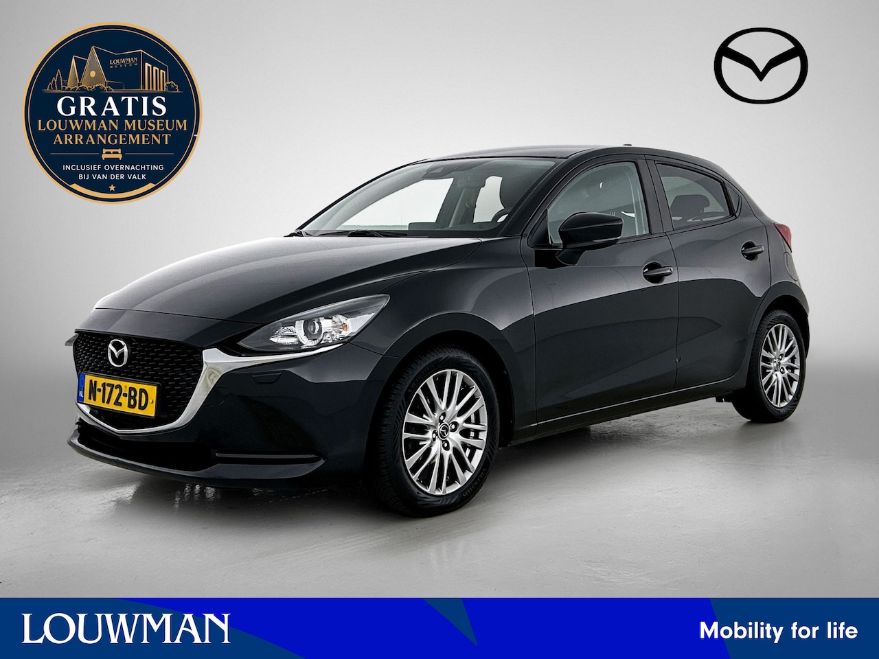Mazda 2 - 1.5 Skyactiv-G Style Selected Dealeronderhouden | achteruitrijcamera | airco Gratis-museum - AutoWereld.nl