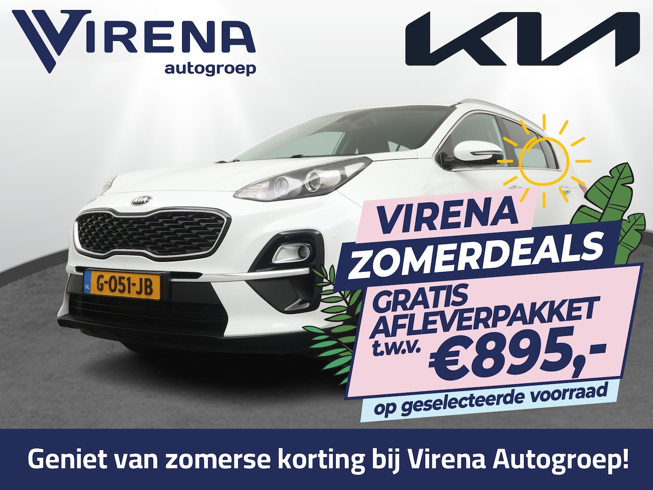 Kia Sportage - 1.6 GDI DynamicLine - Cruise Control - Climate Control - Lichtmetalen Velgen 17'' - Naviga - AutoWereld.nl